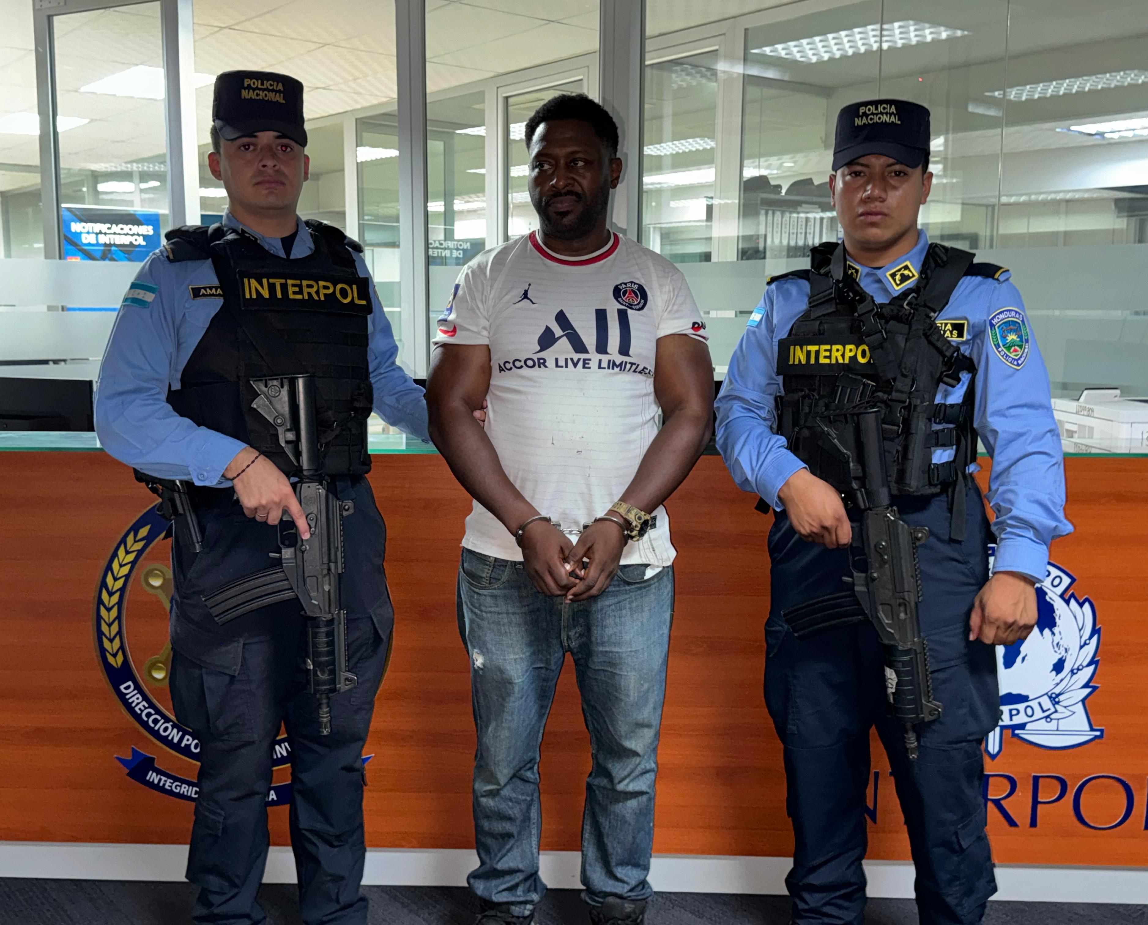 INTERPOL Honduras ejecuta el arresto de un ciudadano estadounidense solicitado en extradición por el delito de fraude en EEUU